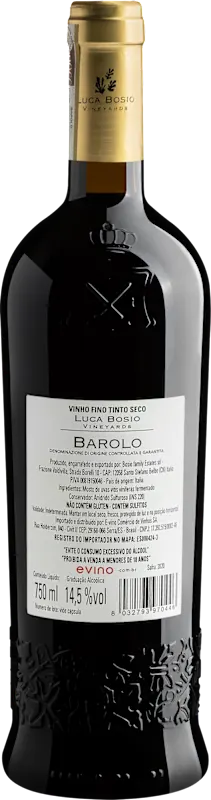 Luca Bosio Vineyards Barolo DOCG 2020